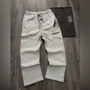 Essentials Gray Sweatpants x large